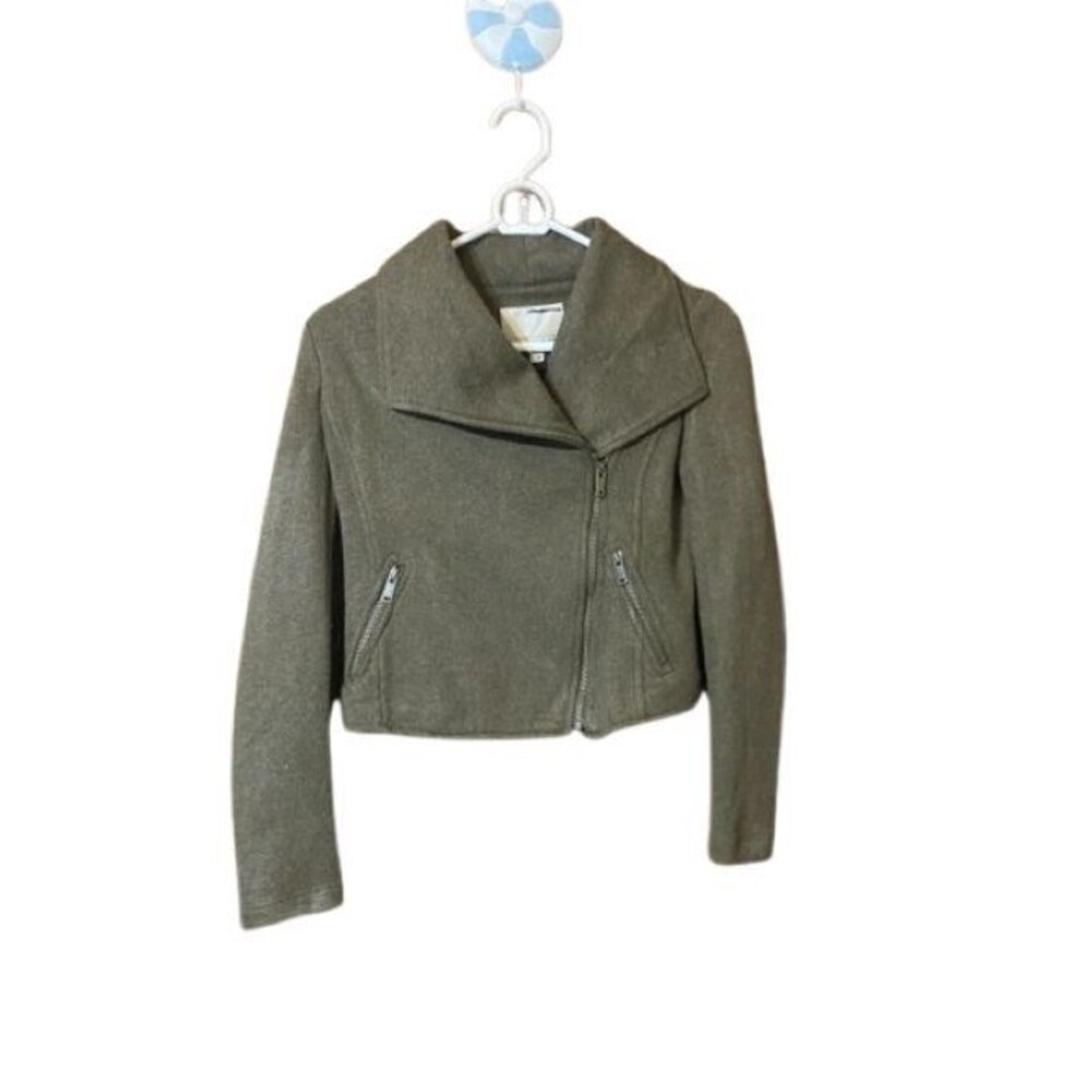 Banana Republic Heritage Collection Womens Cropped Jacket Size 0 Side Zipper